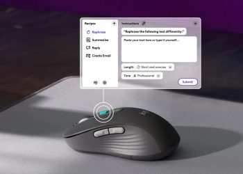 Logitech မှ မိတ်ဆက်လိုက်တဲ့ AI mouse