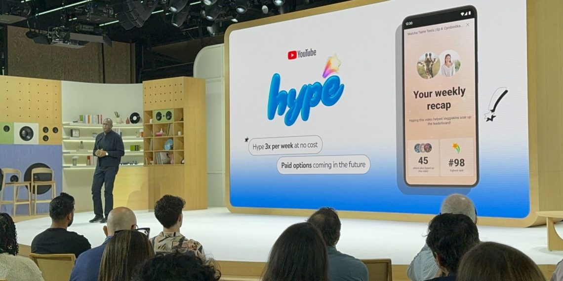 Creator အသစ်များကို အကျိုးပြုမယ့် Hype Feature ပါဝင်လာတဲ့ YouTube